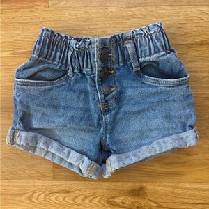 Kids Blue Denim Shorts